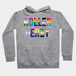 Roller Derby Welcomes Everyone Hoodie